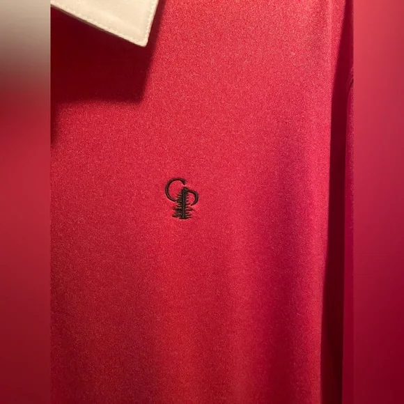Nike Men's Dri Fit golf polo. Size‎ XL. Light Red/Salmon colored. Good condition - Picture 7 of 7